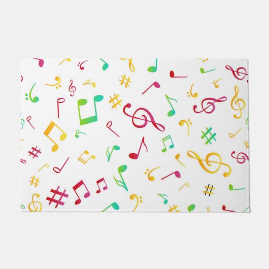 Muziekpatroon Deurmat (Voorkant)