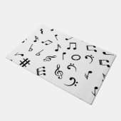 Muziekpatroon Deurmat (Schuin)