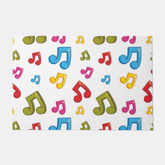 Muziekpatroon Deurmat (Voorkant)