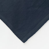 Muziekpatroon Fleece Deken (Hoek)