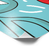 Muziekpatroon Foto Afdruk (Hoek)