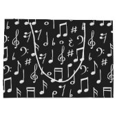 Muziekpatroon Groot Cadeauzakje (Achterkant)