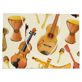 Muziekpatroon Groot Cadeauzakje (Achterkant)