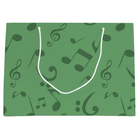 Muziekpatroon Groot Cadeauzakje (Voorkant)