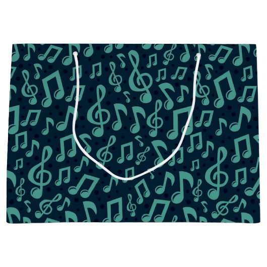 Muziekpatroon Groot Cadeauzakje (Voorkant)