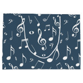 Muziekpatroon Groot Cadeauzakje (Achterkant)