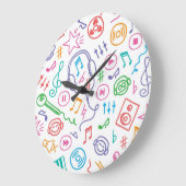 Muziekpatroon Grote Klok (Hoek)