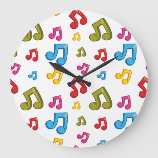Muziekpatroon Grote Klok (Voorkant)
