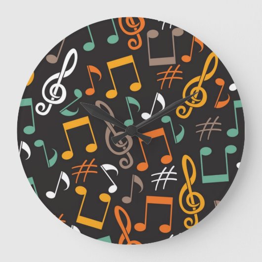 Muziekpatroon Grote Klok (Voorkant)