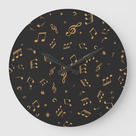 Muziekpatroon Grote Klok (Voorkant)