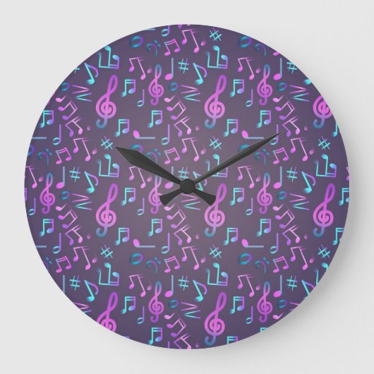 Muziekpatroon Grote Klok (Voorkant)