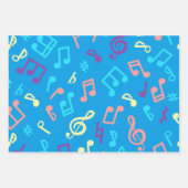 Muziekpatroon Inpakpapier Vel (Voorkant 3)