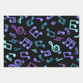 Muziekpatroon Inpakpapier Vel (Voorkant 2)