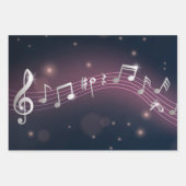 Muziekpatroon Inpakpapier Vel (Voorkant 2)
