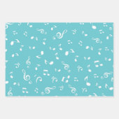 Muziekpatroon Inpakpapier Vel (Voorkant 2)