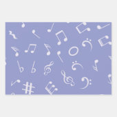 Muziekpatroon Inpakpapier Vel (Voorkant 3)