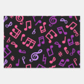 Muziekpatroon Inpakpapier Vel (Voorkant 3)