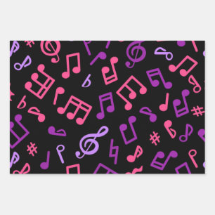 Muziekpatroon Inpakpapier Vel