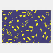 Muziekpatroon Inpakpapier Vel (Voorkant 2)