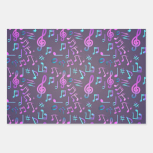 Muziekpatroon Inpakpapier Vel