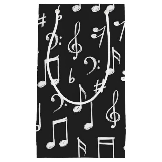 Muziekpatroon Klein Cadeauzakje (Voorkant)