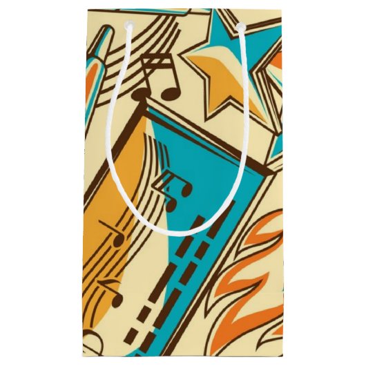 Muziekpatroon Klein Cadeauzakje (Voorkant)
