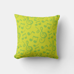 Muziekpatroon Kussen