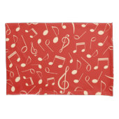 Muziekpatroon Kussensloop (Voorkant)