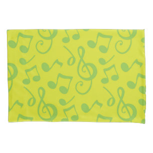 Muziekpatroon Kussensloop