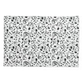 Muziekpatroon Kussensloop (Achterkant)