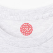 Muziekpatroon Labels (Aangebracht)