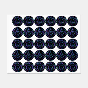 Muziekpatroon Labels