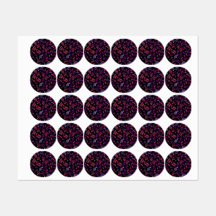 Muziekpatroon Labels