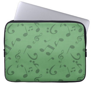 Muziekpatroon Laptop Sleeve