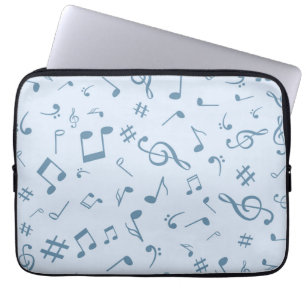 Muziekpatroon Laptop Sleeve