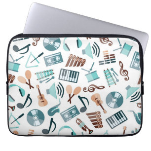 Muziekpatroon Laptop Sleeve