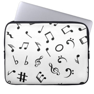 Muziekpatroon Laptop Sleeve
