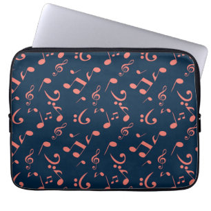 Muziekpatroon Laptop Sleeve