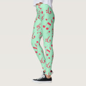 Muziekpatroon Leggings (Links)
