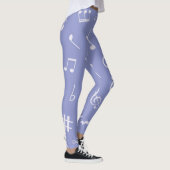 Muziekpatroon Leggings (Rechts)