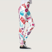 Muziekpatroon Leggings (Rechts)