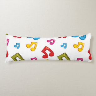 Muziekpatroon Lichaamskussen