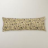 Muziekpatroon Lichaamskussen (Achterkant)