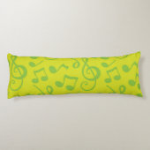 Muziekpatroon Lichaamskussen (Achterkant)