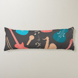 Muziekpatroon Lichaamskussen