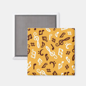 Muziekpatroon Magneet (Voorkant / Achterkant)