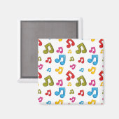 Muziekpatroon Magneet (Voorkant / Achterkant)