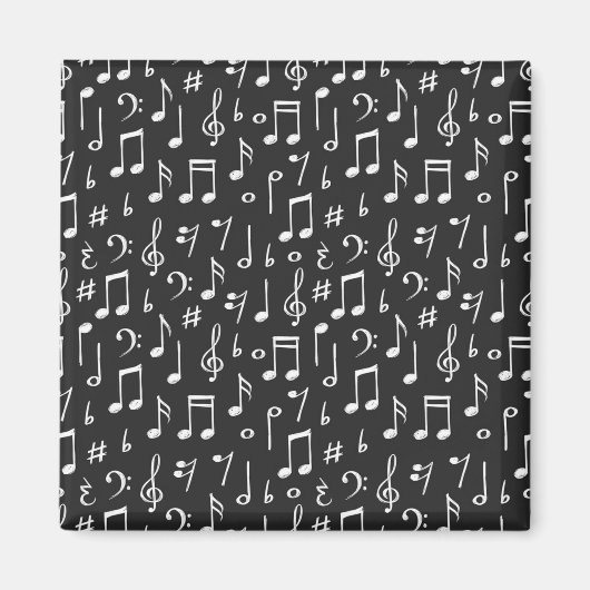 Muziekpatroon Magneet (Voorkant)