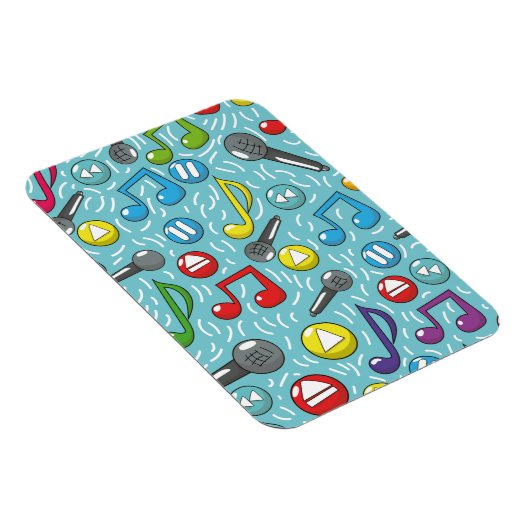 Muziekpatroon Magneet (Rechterzijde)