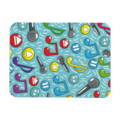 Muziekpatroon Magneet (Horizontaal)